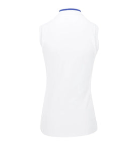 New Lohla Sport Maddie White Sleeveless Top Size M/long MSP$130 - 0