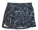 Slazenger Navy & White Scribble Print Golf Skort Size L-1
