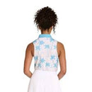 New Bad Birdie Women's Chasin' Shades Sleeveless Golf Polo Size M MSP$78-3