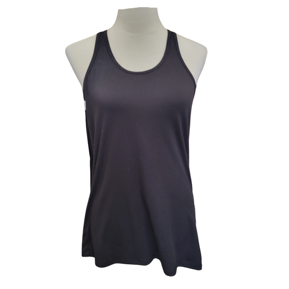 Peloton Black Racerback Workout Tank Size M
