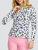 New Tail Activewear Women's Maevie Long Sleeve Raglan Golf Top MSP$105-1