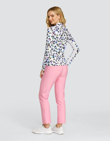 New Tail Activewear Women's Maevie Long Sleeve Raglan Golf Top MSP$105 - 0