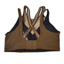 Lululemon Antique Brass Duo Strap Mesh Sports Bra Size 8-2