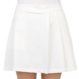 New G/Fore White Side Pleat Golf Skort MSP$155