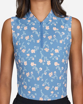 New Women's Bad Birdie Sleeveless Blade Golf Top - Bad Paisley MSP$80