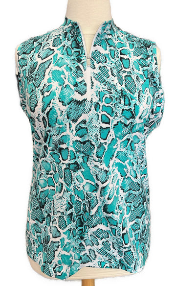 Tail Women's Adriana Boa Island Sleeveless Golf Top Size XXL MSP$94