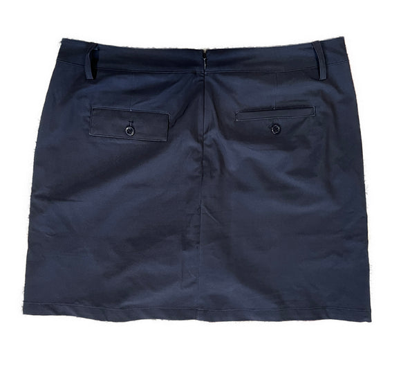 Nivo Sport Navy & Red Pleated Golf Skort Size 10 MSP$95