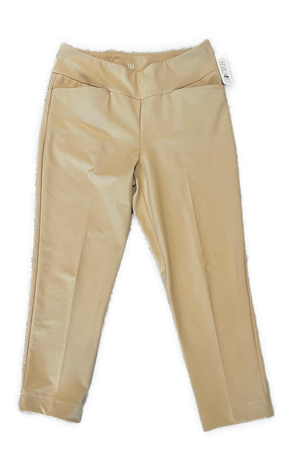 Tail Khaki Pull-On Women's Golf Pants Size 10