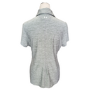 Under Armour Women's Gray Heather Golf Polo w/ Pinehurst Logo Size M-2