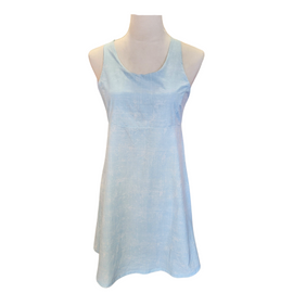 Women's Traj3ctory Light Aqua Cross Strap Athletic Dress Size S