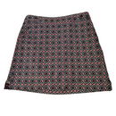 EP Pro Black White & Red Link Print Women's 18" Golf Skort Size 8-3