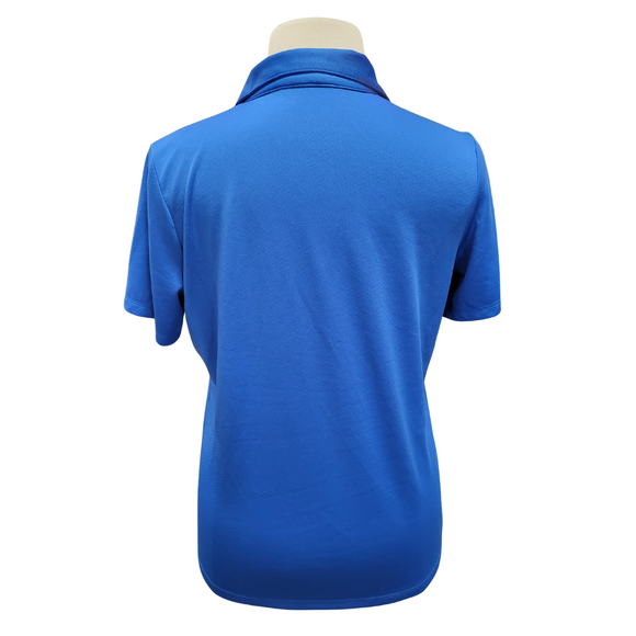 Lady Hagen Royal Blue V-Neck Women's Golf Polo Size XXL