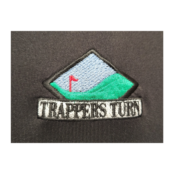 Adidas Climalite Black Sleeveless Polo w/ Logo - Trappers Turn Size XL