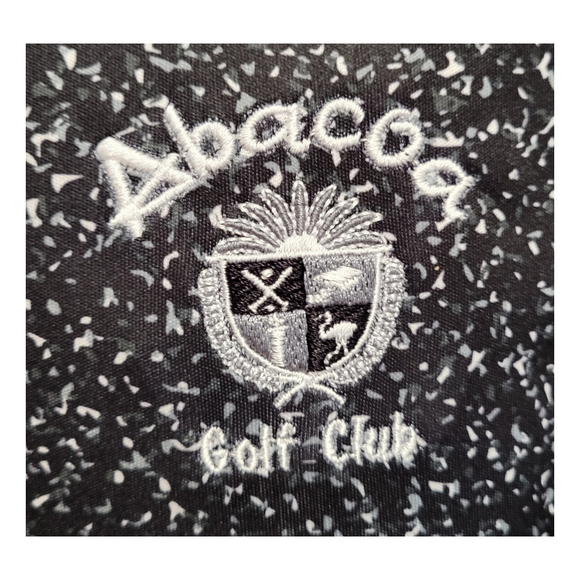 New Footjoy Golf Leisure Black & Gray Speckle Sleeveless Mock Top w/Logo Size XL