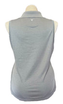 NEW Callaway Women'sHeather Gray Sleeveless Golf Polo w/ Logo Size XL-2