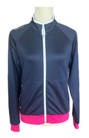 New Women's Puma Navy Training Jacket Size S MSP$75-1
