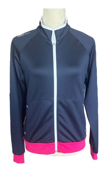 New Women's Puma Navy Training Jacket Size S MSP$75