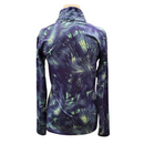 Nike Dri-Fit Lime, Aqua & Navy Palm 1/4 Zip Active Pullover Size XL-2