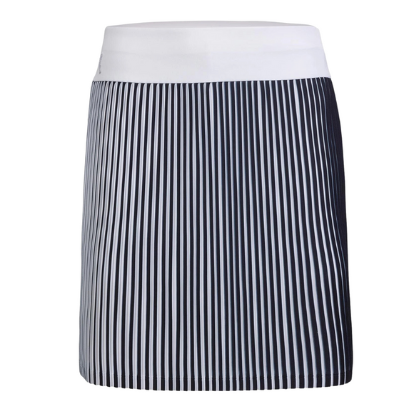 Golfino Ladies Sonia Pleated Golf Skort Navy White Size 8