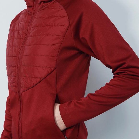 Daily Sports Women's Allos Umbria Red Hybrid Jacket Size XL MSP$240