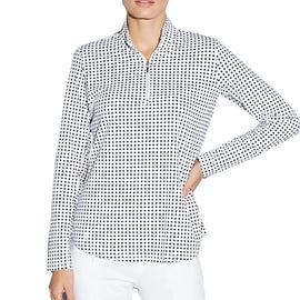 GGBlue Women's Georgia Ice Navy Cube Sun Shirt Size XL MSP$96 - 0