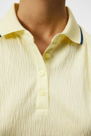 J.Lindeberg Women's YellowLila Sleeveless Golf Polo Size XL MSP$95-4