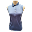 Daily Sports Mesh Cutout Women's Golf Sleeveless Polo Size S-3