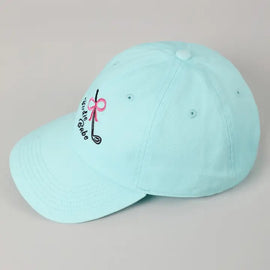 New Birdie Babe Golf Club Ribbon Embroidery Cap - 0