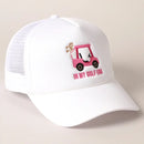 New Golf Cart and in My Golf Era Embroidery Trucker Hat-4