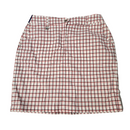 Chervo Red, White & Blue Plaid Skort S-1