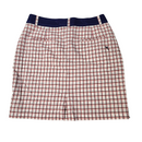 Chervo Red, White & Blue Plaid Skort S-2