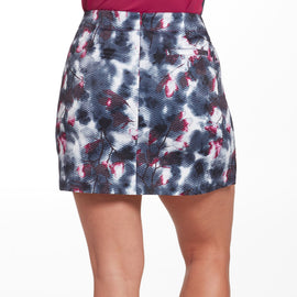 Lady Hagen Black, White & Pink Floral Golf Skort Size 14 - 0