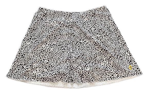 Jofit Black & White Dotted Patterned Women's Golf Skort Size L