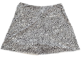 Jofit Black & White Dotted Patterned Women's Golf Skort Size L - 0