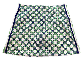 Gretchen Scott Blue & Green Patterned Women's Golf Skort Size XL
