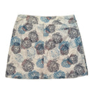 New Lady Hagen Gray Rose Print Golf Skort Size XL-2