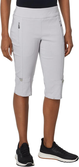 New Jamie Sadock Skinnylicious 24.5" Knee Capri- Mercury Size 8 MSP$117