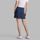 G/Fore Navy Silky Tech Aline Golf Skort Size M MSP$145-4