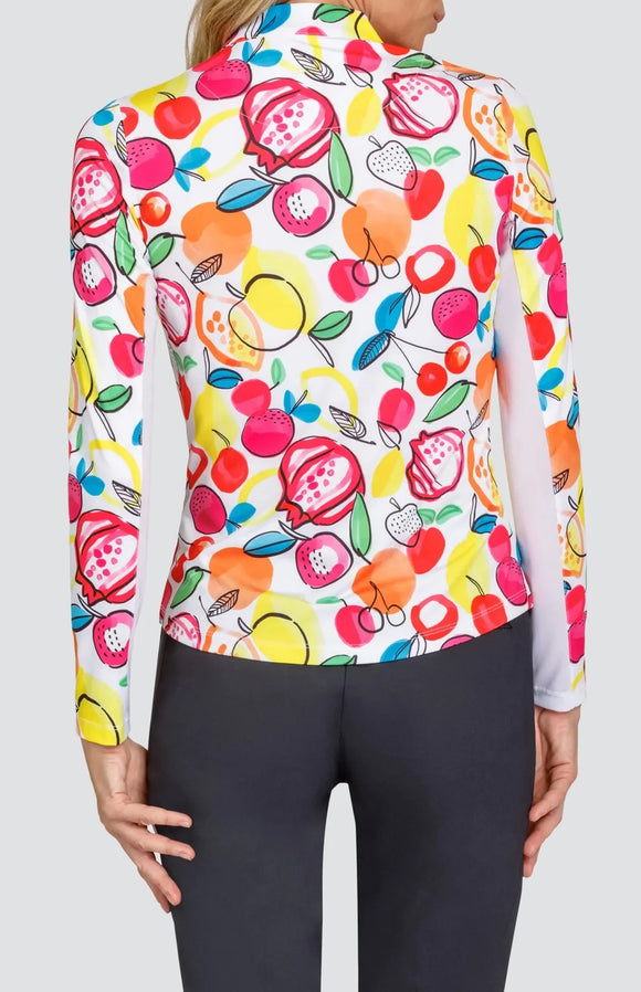 New Tail Brigatta Mango Tango Longsleeve Golf Sunshirt Size XS MSP$89