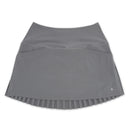 New Adair Active Gunmetal Rylan Pleated Skort Size L MSP$94-1
