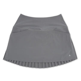 New Adair Active Gunmetal Rylan Pleated Skort Size L MSP$94