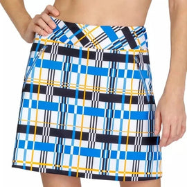New Tail Darby Matrix Grid Golf Skort Size XL MSP$97