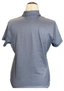 Antigua Navy Print Short Sleeve Golf Polo w/ Logo Size M-2