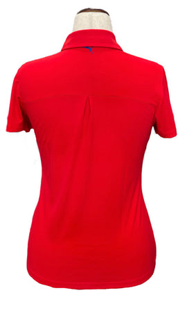 New Red Puma Volition Women's Pounce Short Sleeve Golf Polo MSP$55