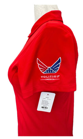New Red Puma Volition Women's Pounce Short Sleeve Golf Polo MSP$55 - 0