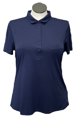 New Navy Puma Women's Short Sleeve Rotation Polo MSP$55