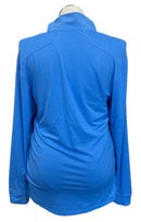 Coolibar Solid Blue Long Sleeve Sun Shirt Size L MSP $85-2