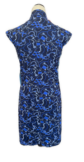 New San Soleil Solstyle Sleeveless Golf Dress - Sailing Print MSP$140 - 0