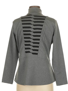 Tail Activewear Gray & Black Full-Zip Jacket Size M MSP$100 - 0