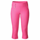 New Daily Sports Women's  Pink Magic Capri Golf Pants Size 8 MSP$-1